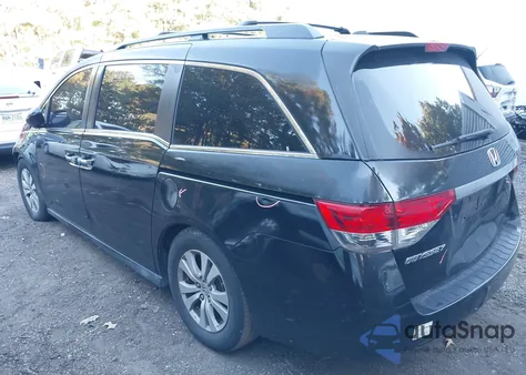 2014 Honda Odyssey Ex-L из США, поврежденный, VIN 5FNRL5H65EB046193